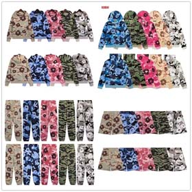 Denim Tears Camouflage Kapok Foam Printing High Street Loose Hoodie for Men and Women-2471  