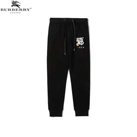 Burberry Spring and summer new casual pants pure cotton embroidered loose sweatpants-2477  